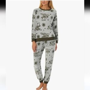 Gray and Green Star Wars Pajama Set